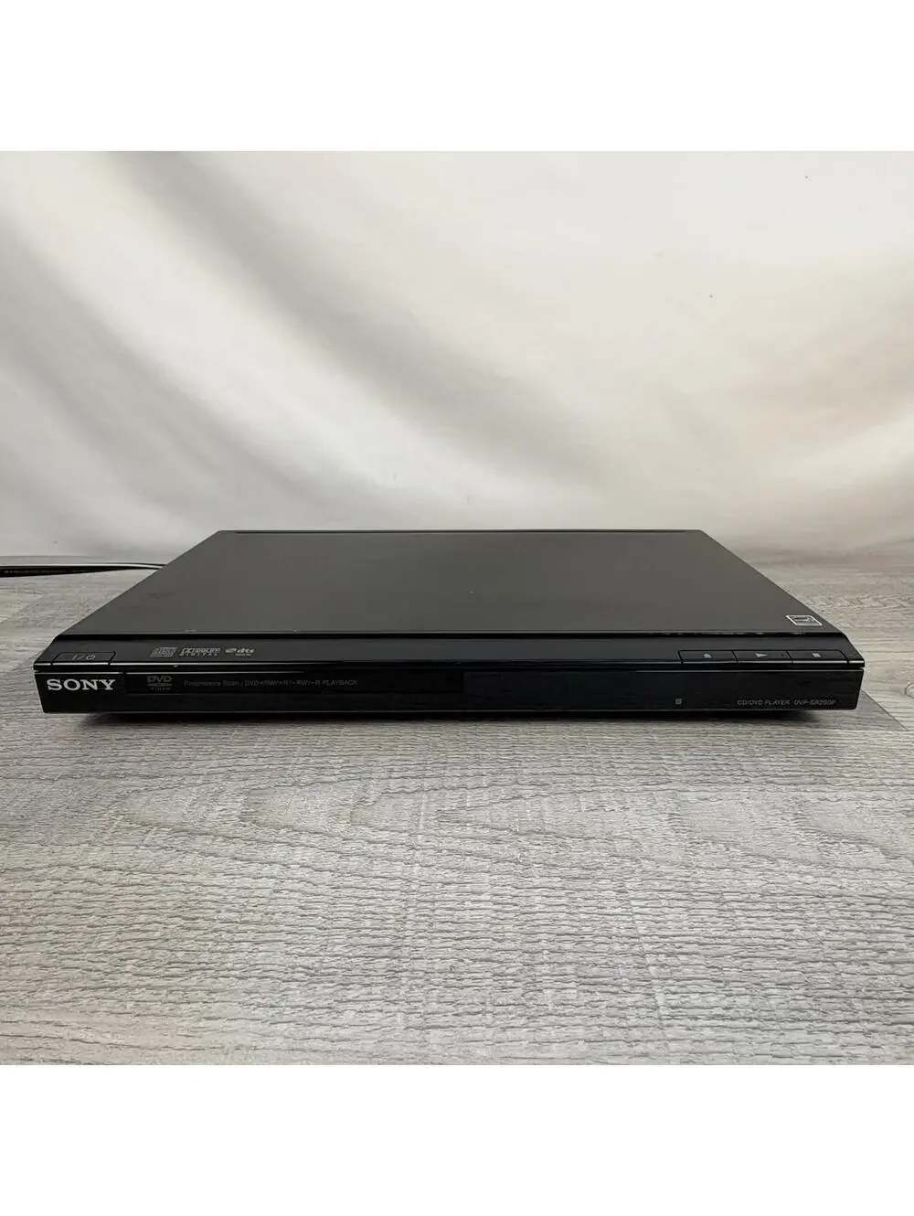 Sony DVP-SR200P CD/DVD Player No Remote W/ RCA CABLE- Fully Tested